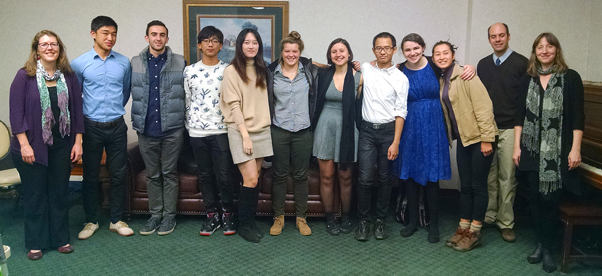 Wesleyan Chamber Music Fall 2016 Concert